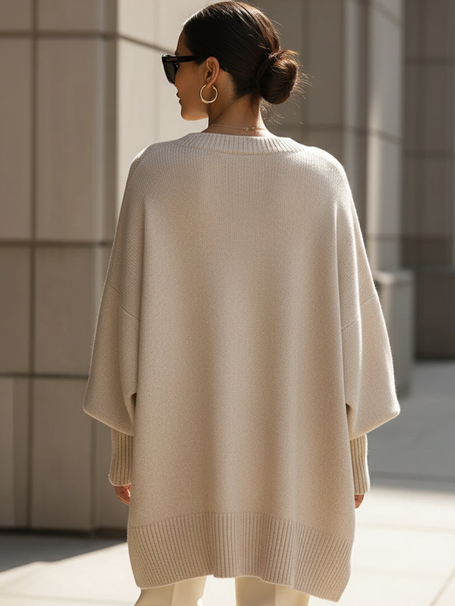 Juno | Wool-Blend Oversized Jumper
