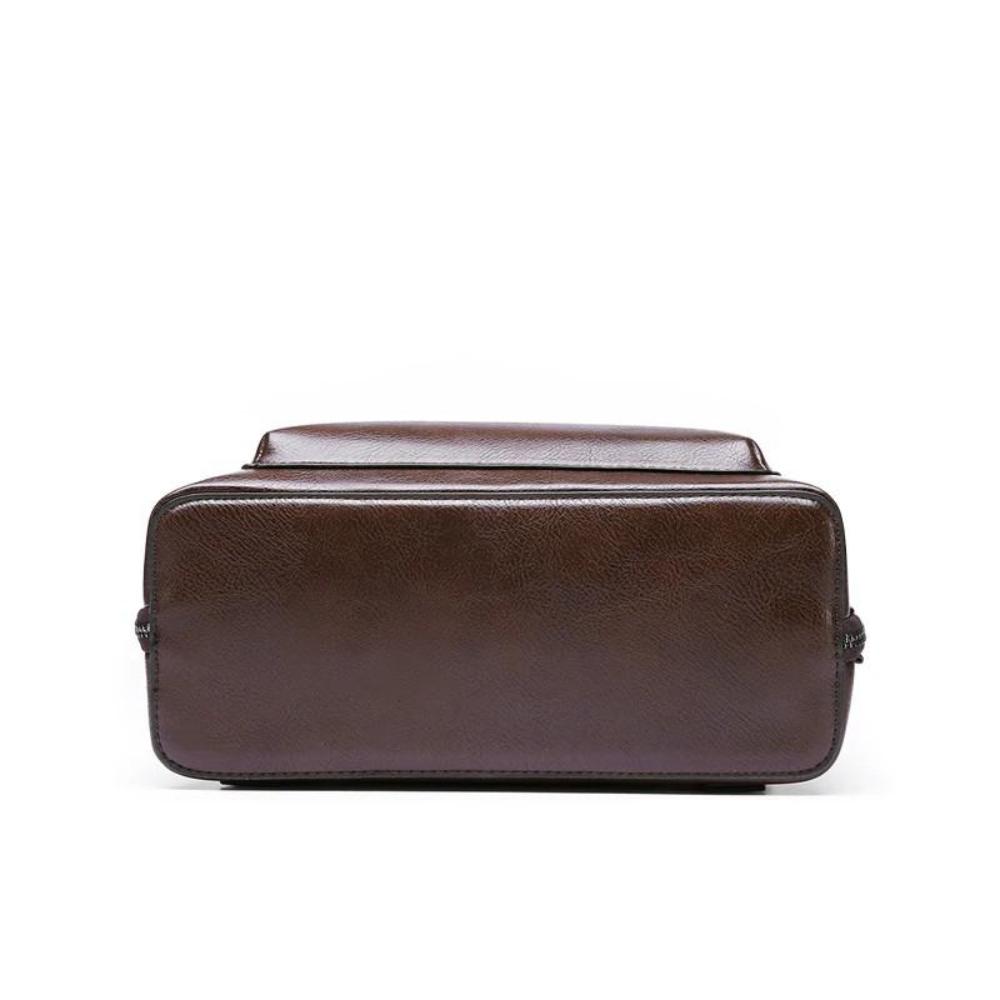 Sleek Classic Double-Zip Backpack