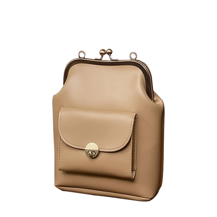 Retro Chic Vintage Kiss-Lock Handbag