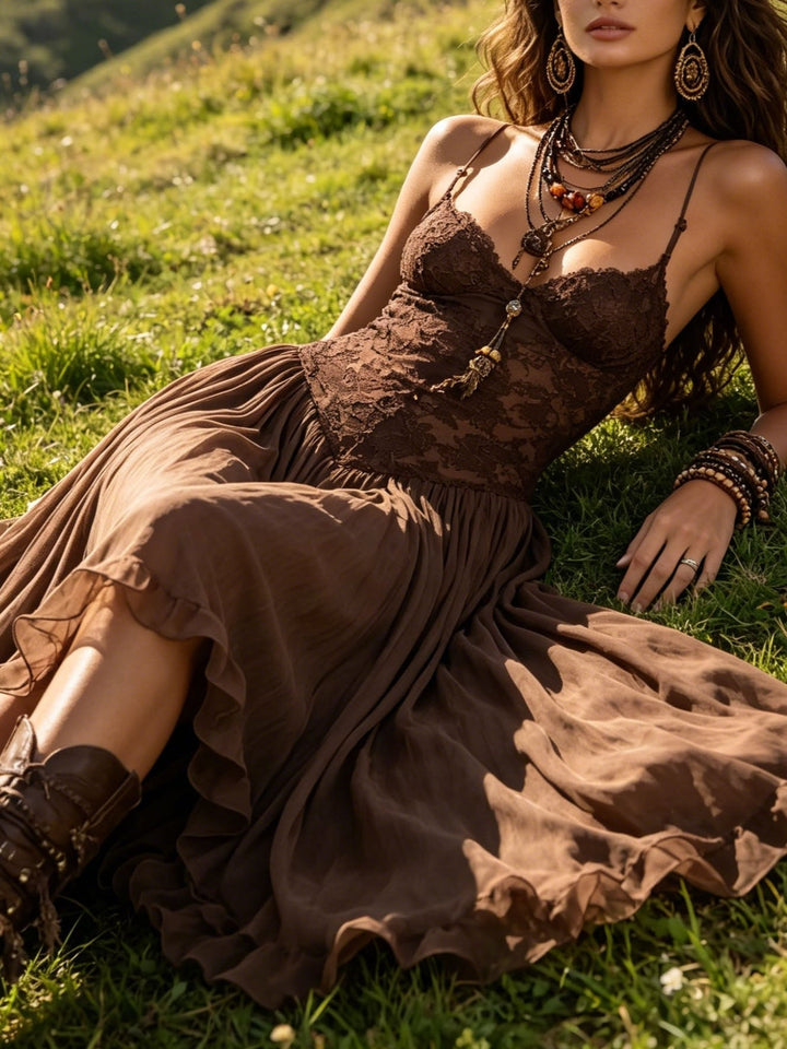 Corabelle™ | Boho Flowing Maxi Dress