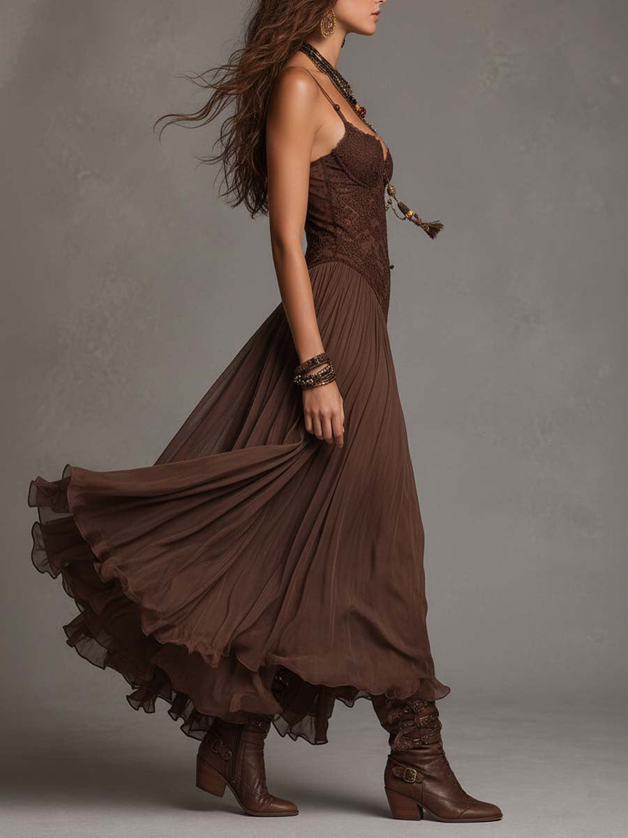 Corabelle™ | Boho Flowing Maxi Dress