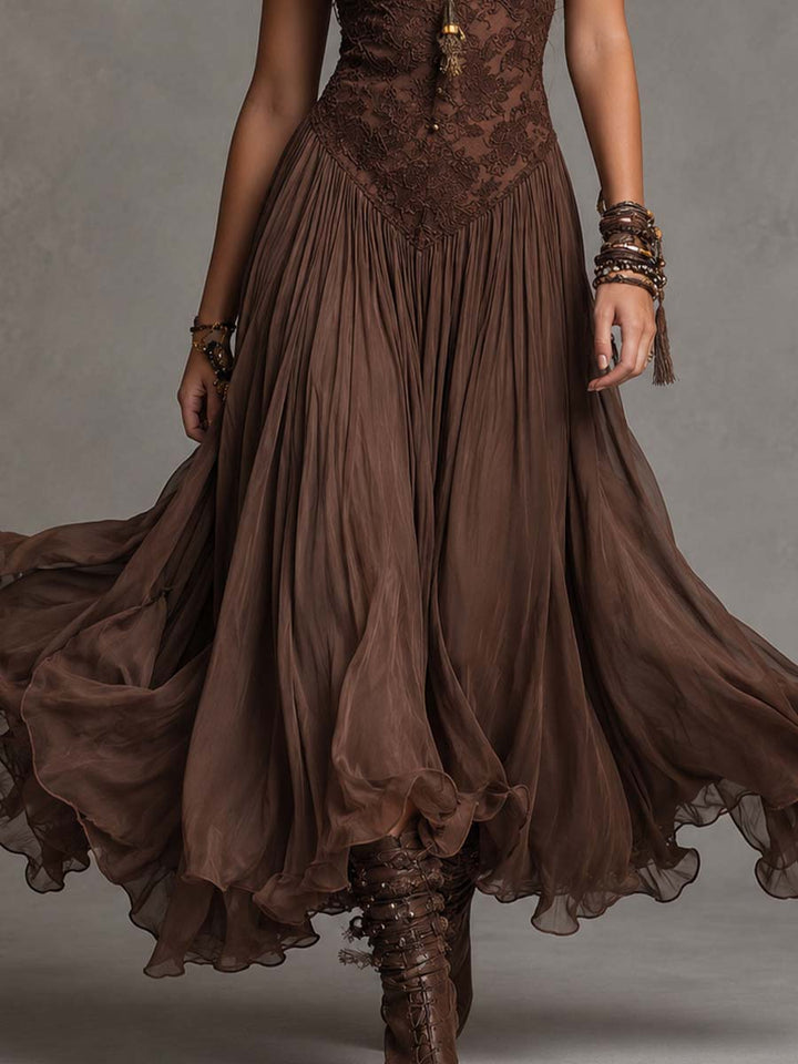 Corabelle™ | Boho Flowing Maxi Dress