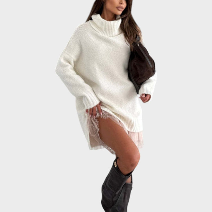 Patsy | Turtleneck Sweater Dress