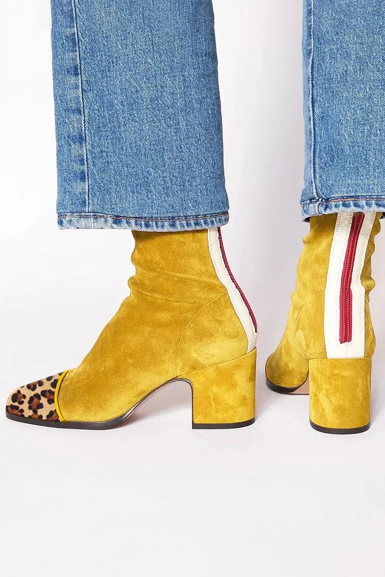 Lettice | Bold Zipper Detail Boots