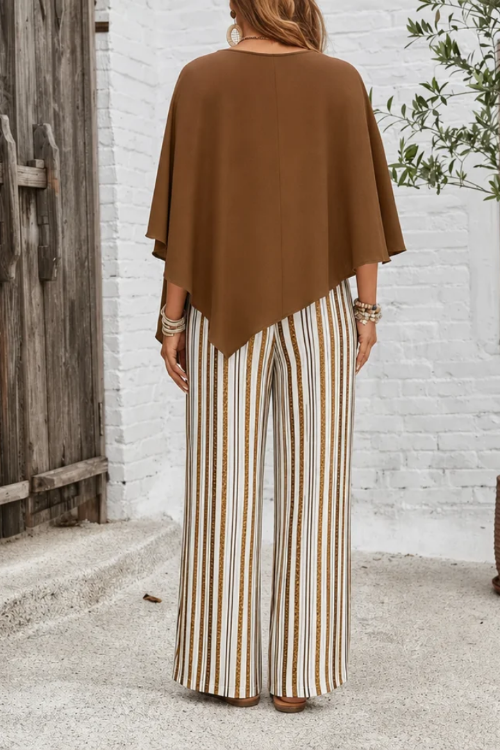 Barbara™ |  Comfortable Elastic Waist Two-Piece Set