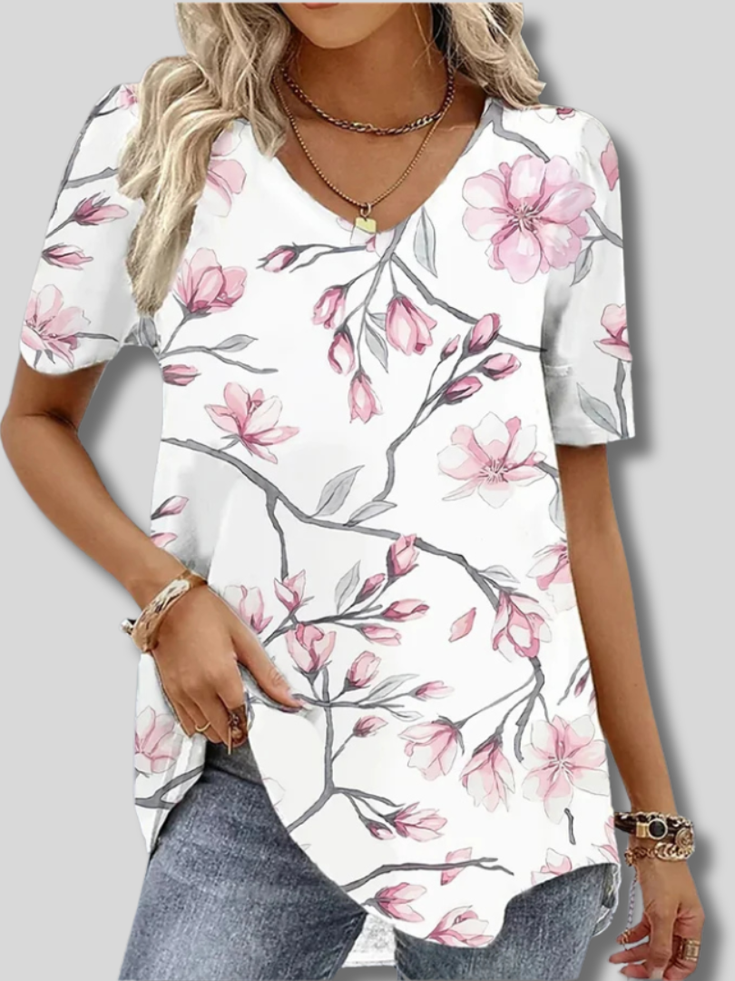 Lillian™ | Women's Floral Print Blouse