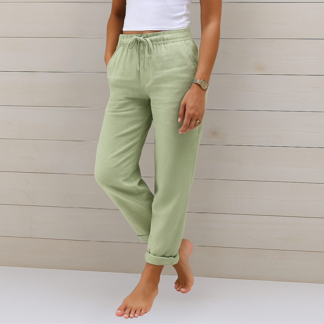 Lori | Breathable Pants with Elastic Waistband