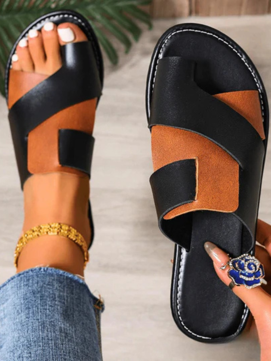 Verity™ | Modern Color Block Summer Sandals