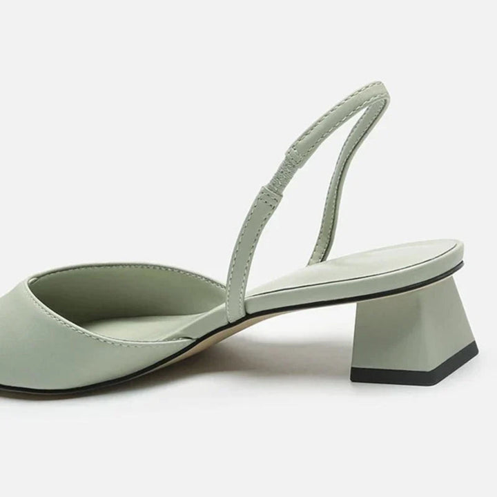 Flavia | Slingback Pumps with Low Heel