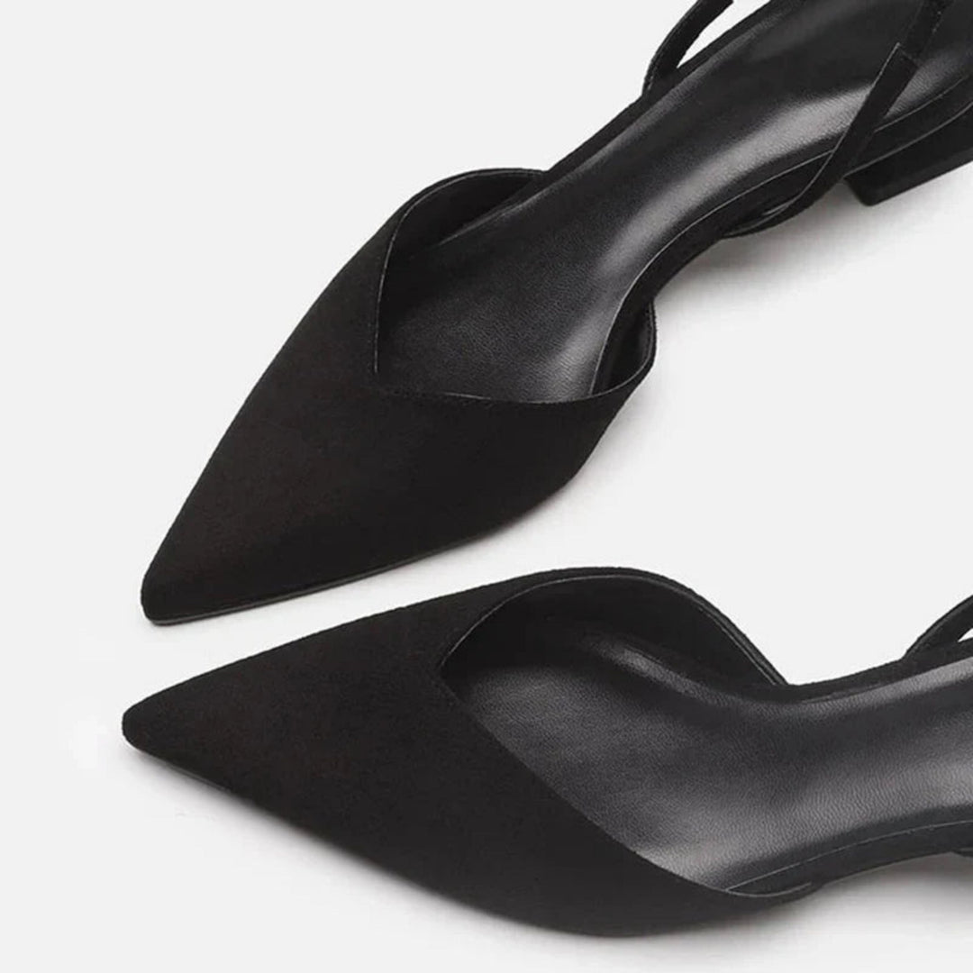 Flavia | Slingback Pumps with Low Heel