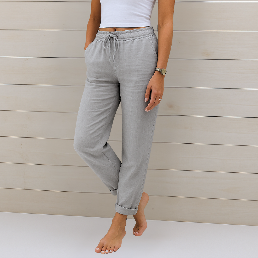 Lori | Breathable Pants with Elastic Waistband