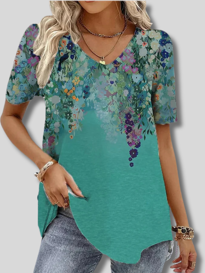 Beatrice™ | Women's Floral Print Blouse