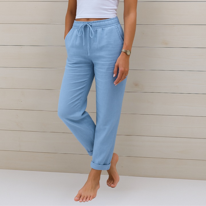Lori | Breathable Pants with Elastic Waistband