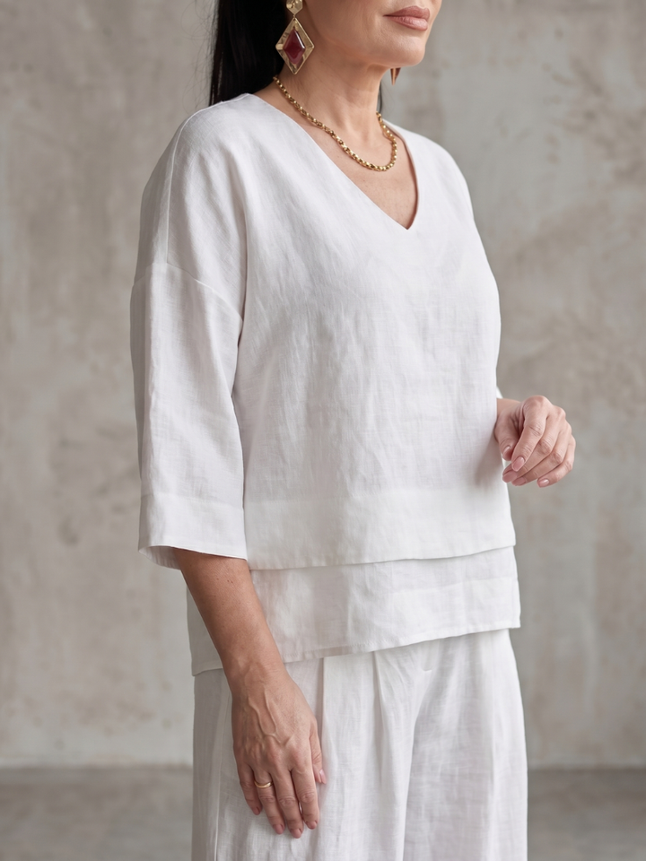 River - Layered Top Wide Leg Set