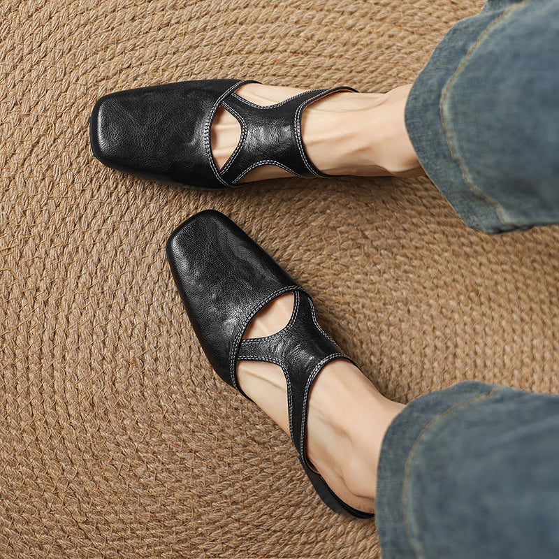 Wynne | Block-Heel Mules