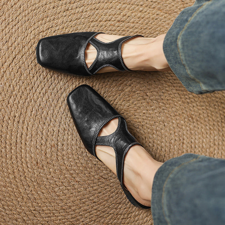 Wynne | Block-Heel Mules