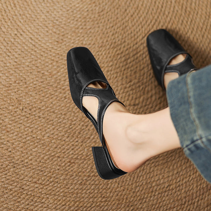 Wynne | Block-Heel Mules