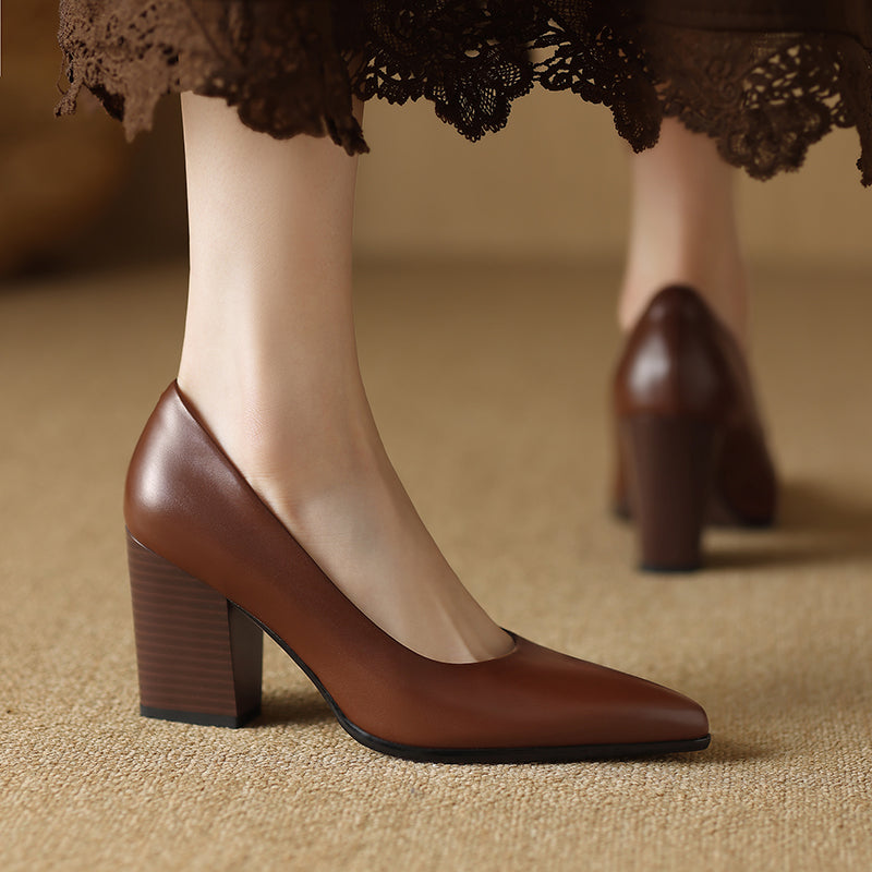 Vivienne | Block-Heel Pumps