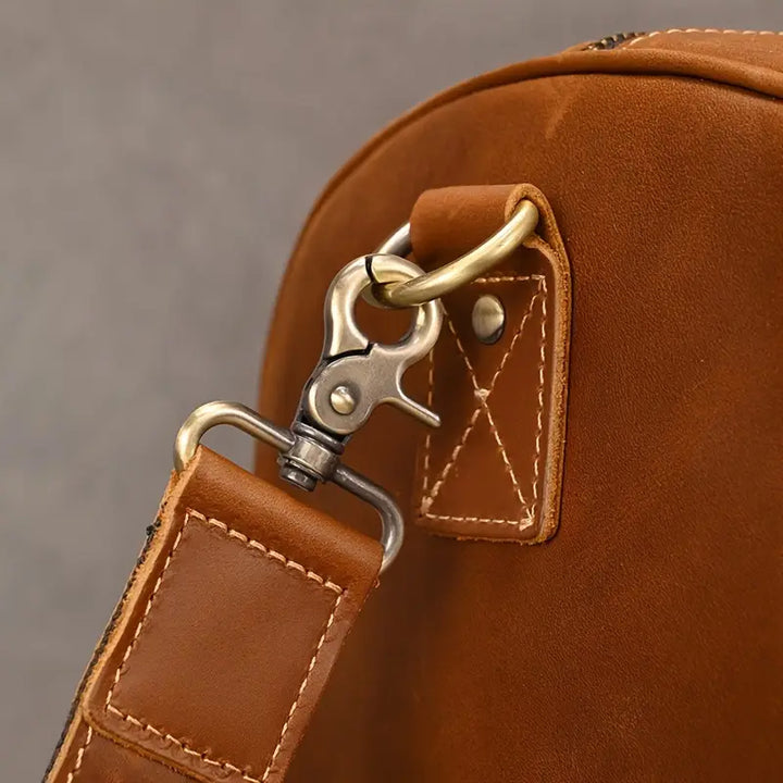 Joseph - Spacious Leather Travel Duffel