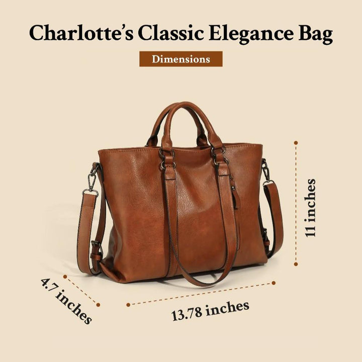 Charlotte's Timeless Charm | Vintage Tote Bag