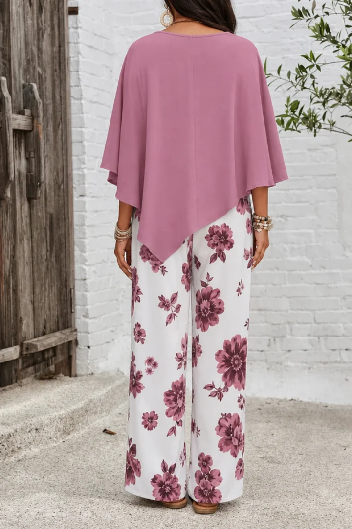 Pamela™ |  Comfortable Elastic Waist Two-Piece Set