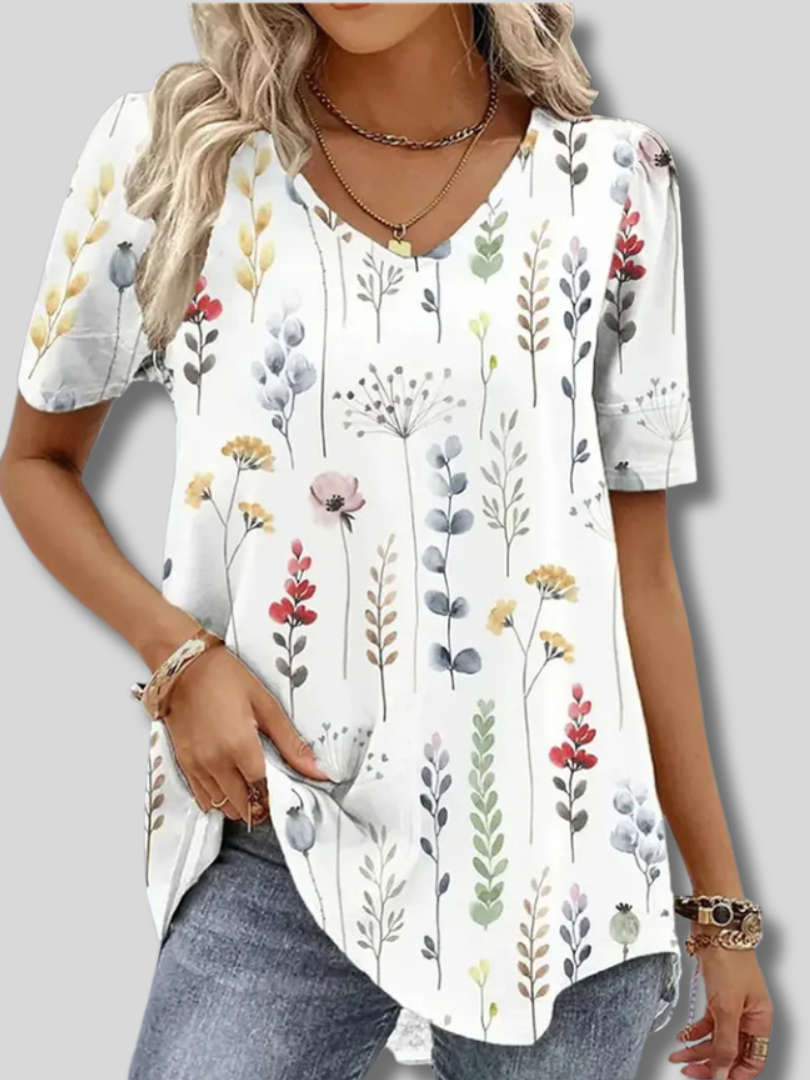 Mabel™ | Women's Floral Print Blouse