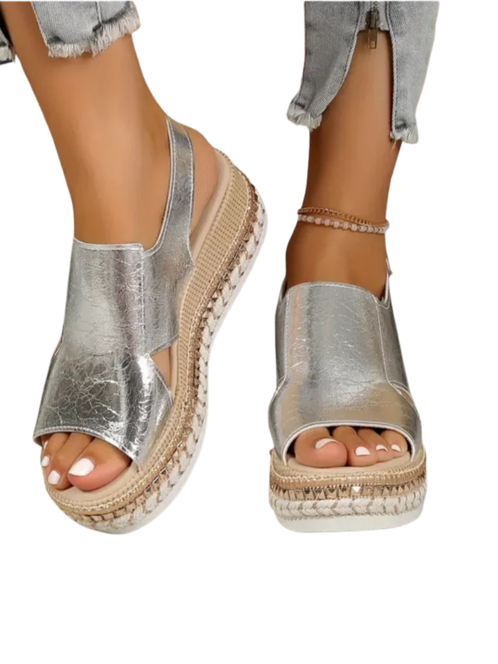 Fiorina™ | Stylish Summer Platform Leather Sandals
