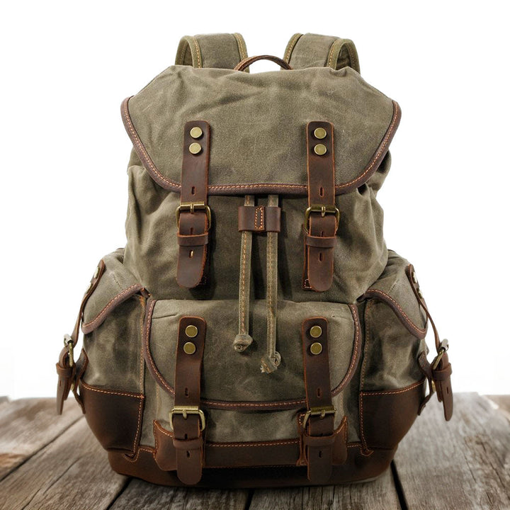 John - Durable Canvas Hiking Backpack for Adventurers