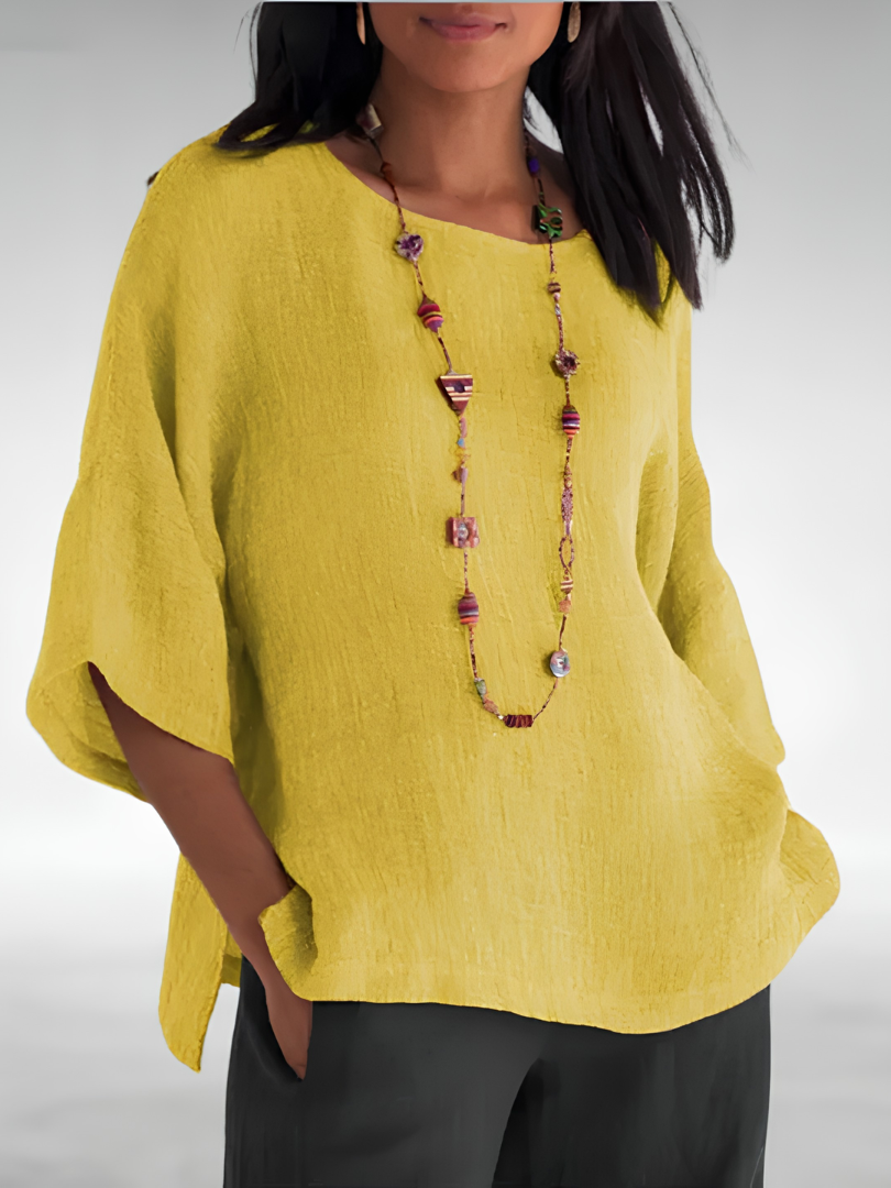 Corina™ | Casual Circular-neck Warm Top