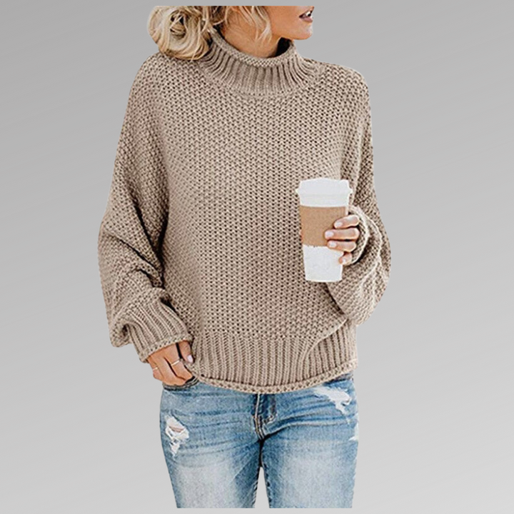 Sian | Chunky Mock-Neck Sweater