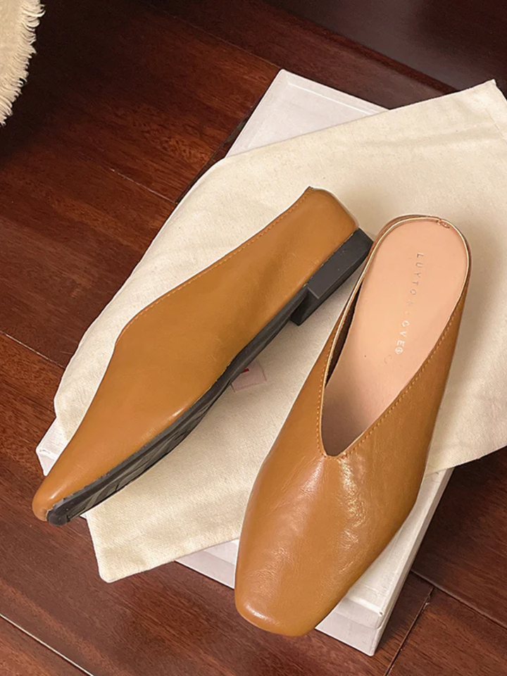 Vale Leather-Flats