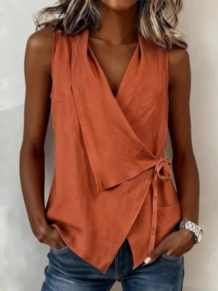 Loretta™ | Sleeveless Blouse
