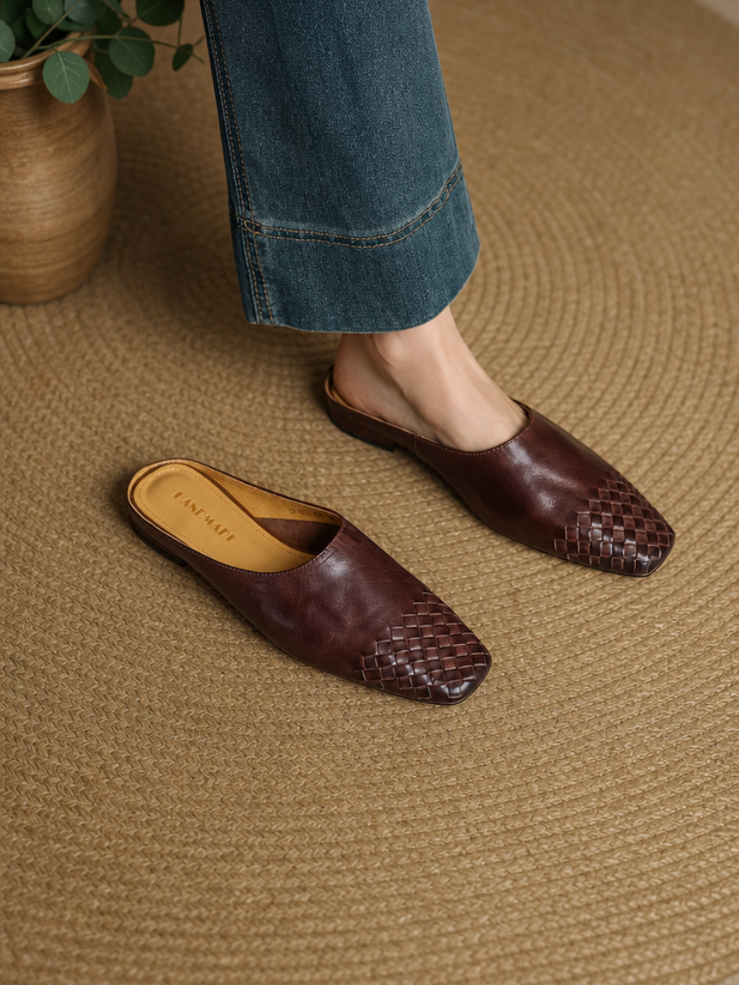 Dalvi Genuine Leather-Mules