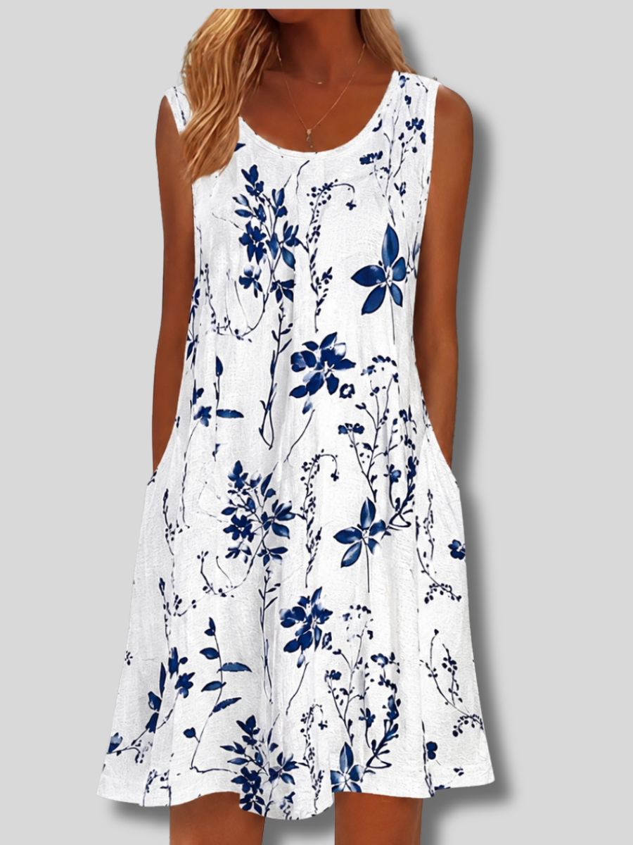 Carmen™ | Sleeveless A-line Mini Dress