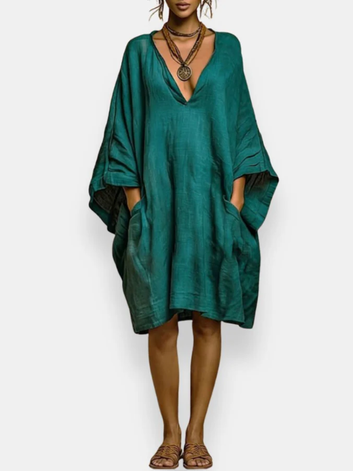 Dariane™ | Oversized Low-Cut Dress