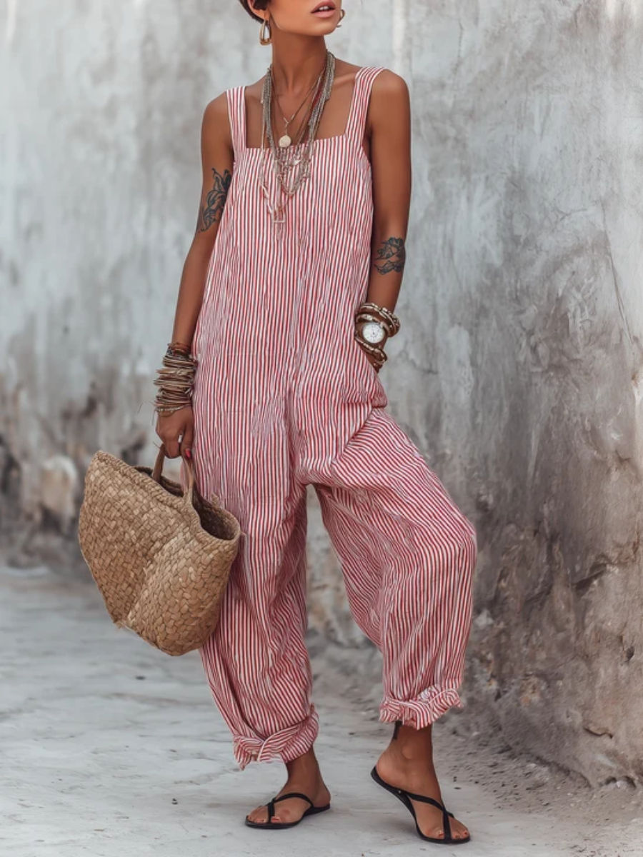 Valencia™ | Comfortable Casual Summer Pocket Jumpsuit