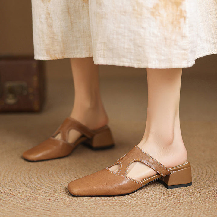 Wynne | Block-Heel Mules