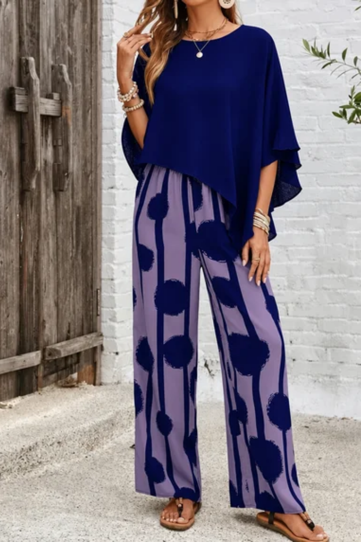 Deborah™ |  Comfortable Elastic Waist Two-Piece Set