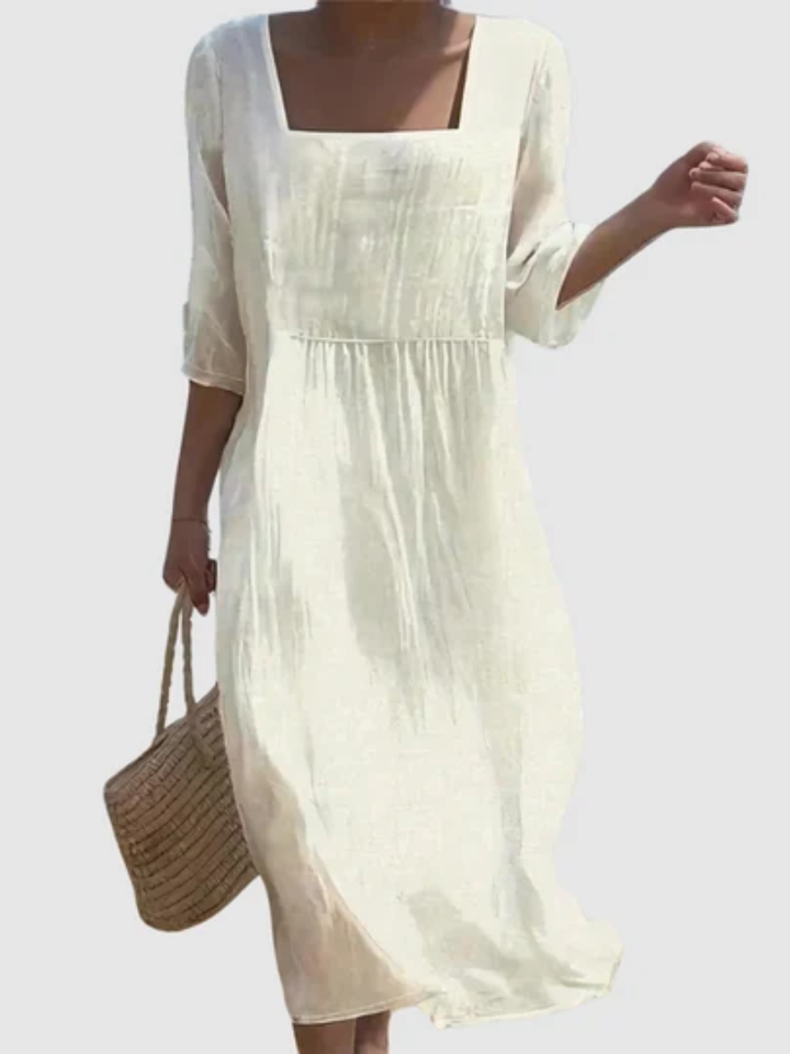 Saphira™ | Casual Linen Dress