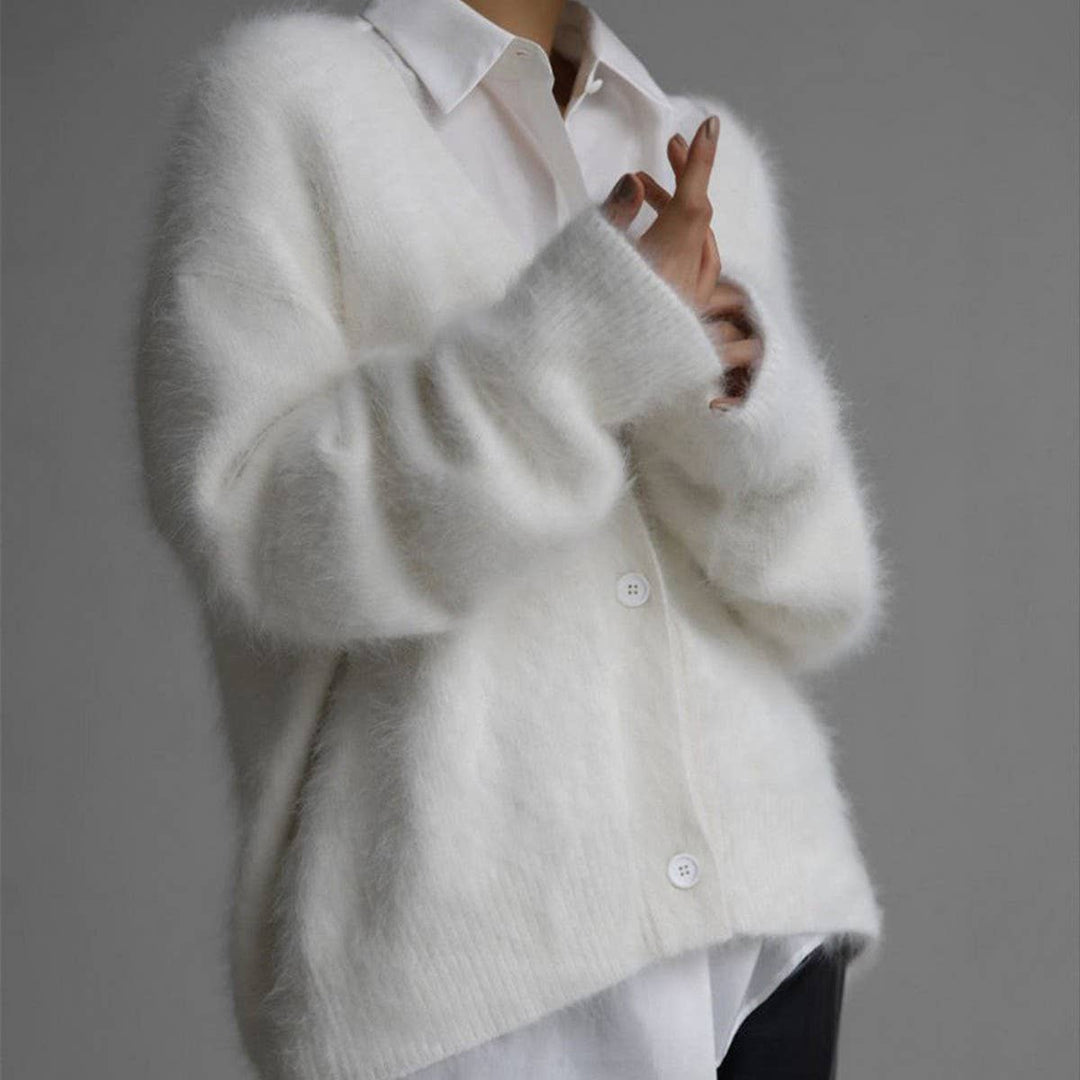 Millicent | Soft Fluffy Open Cardigan