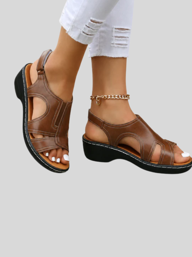Jolie™ | Orthopedic Leather Sandals