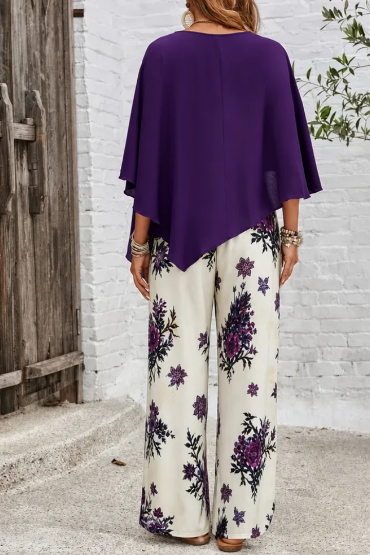 Cynthia™ |  Comfortable Elastic Waist Two-Piece Set