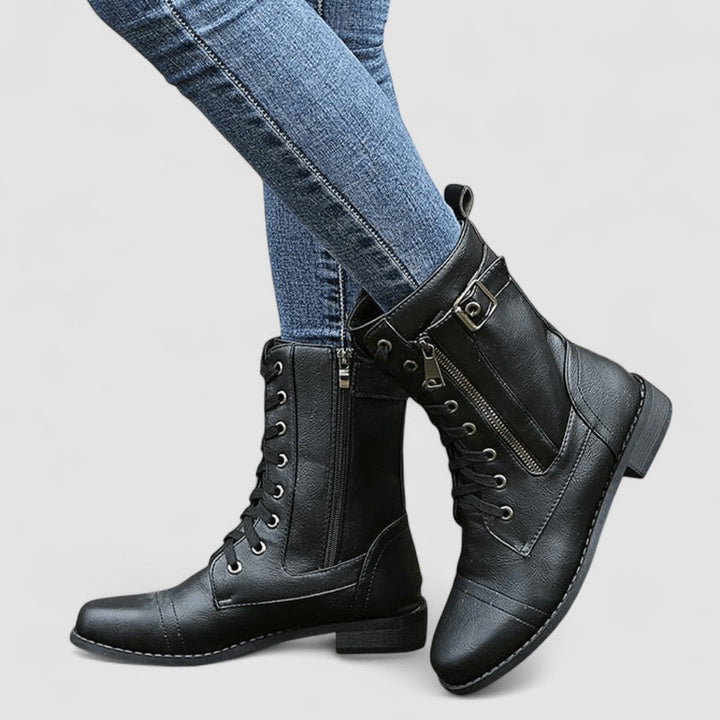 Tallulah™ | Buckled Western Boots