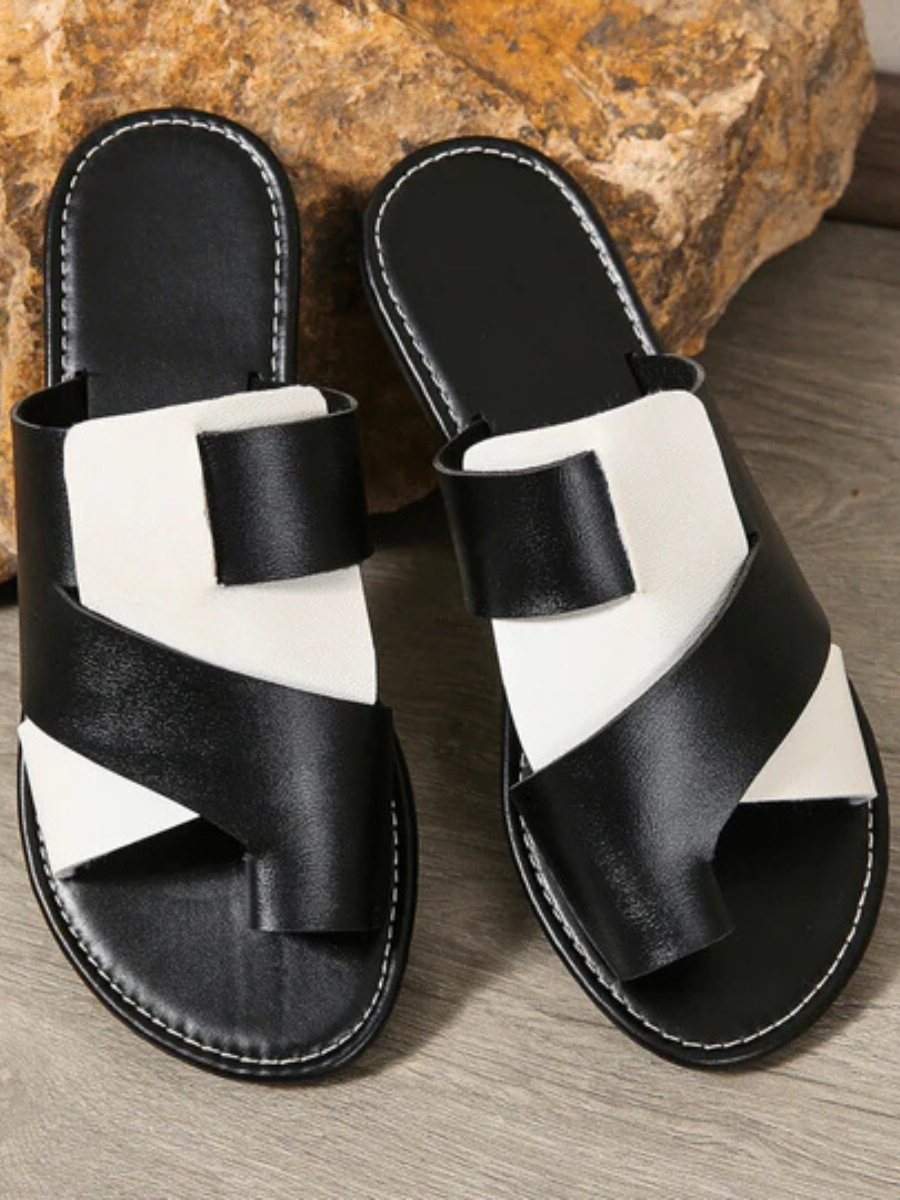 Verity™ | Modern Color Block Summer Sandals