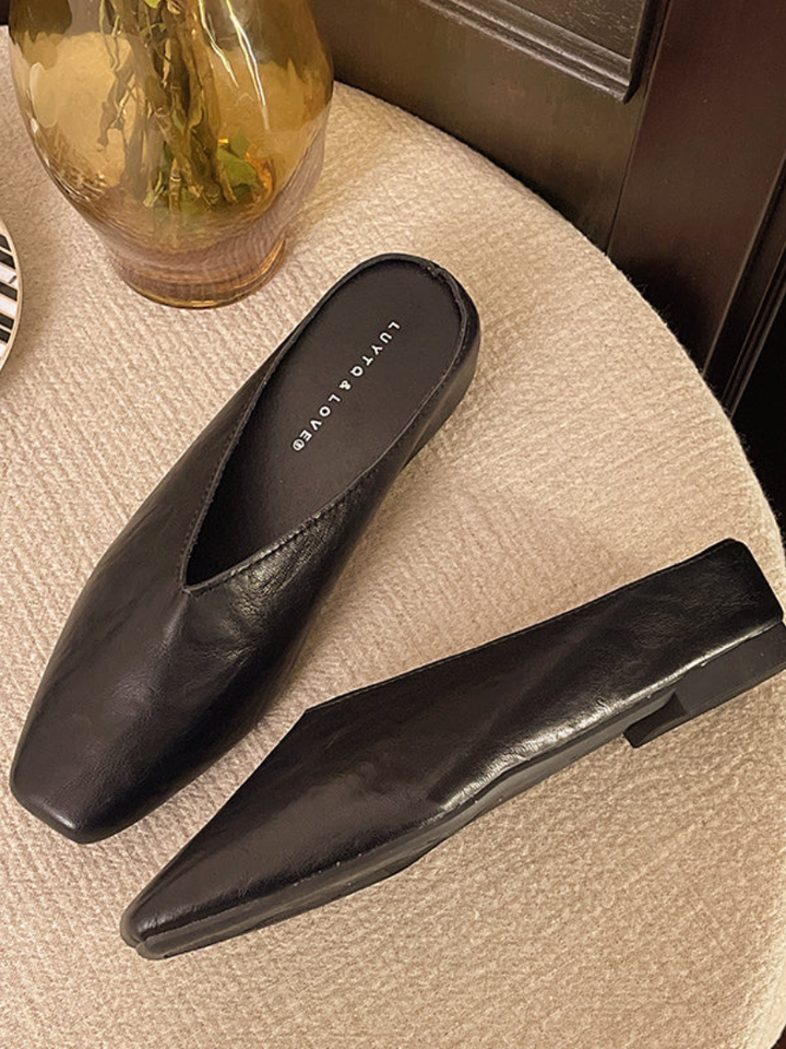 Vale Leather-Flats