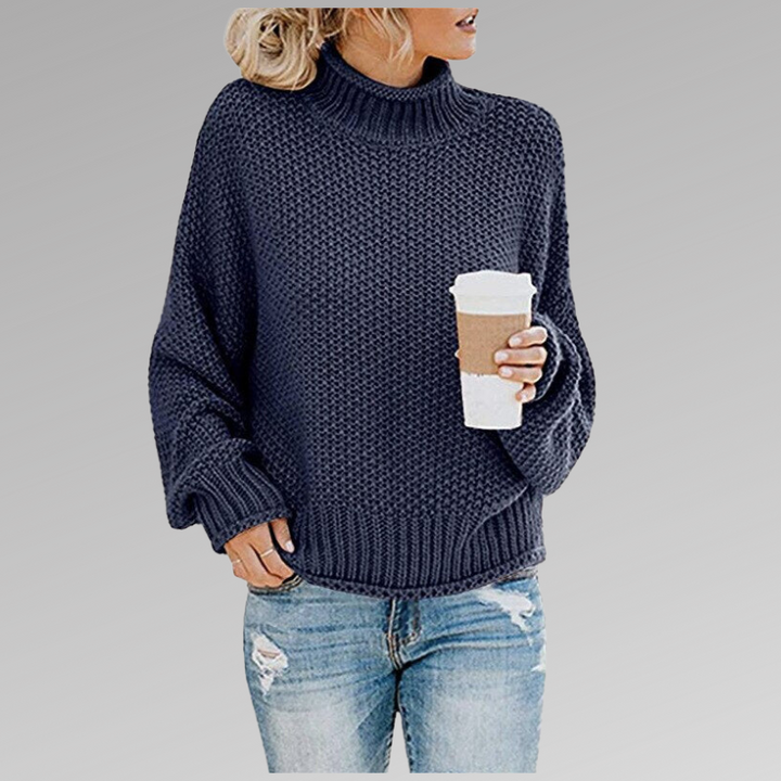Sian | Chunky Mock-Neck Sweater