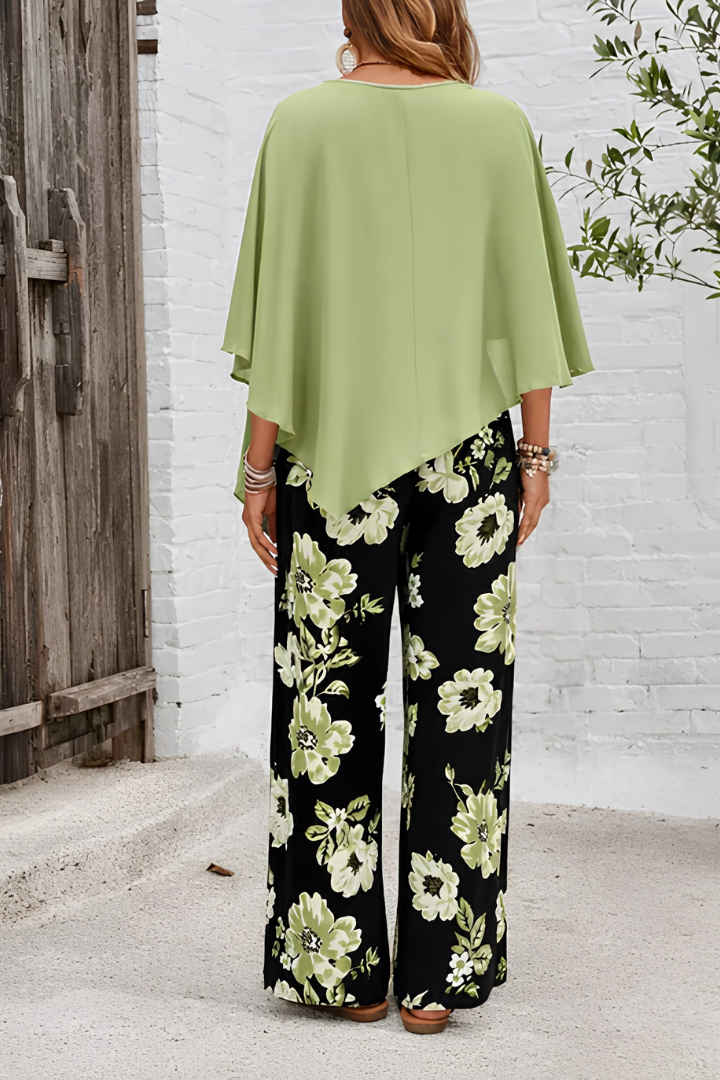 Janet™ |  Comfortable Elastic Waist Two-Piece Set