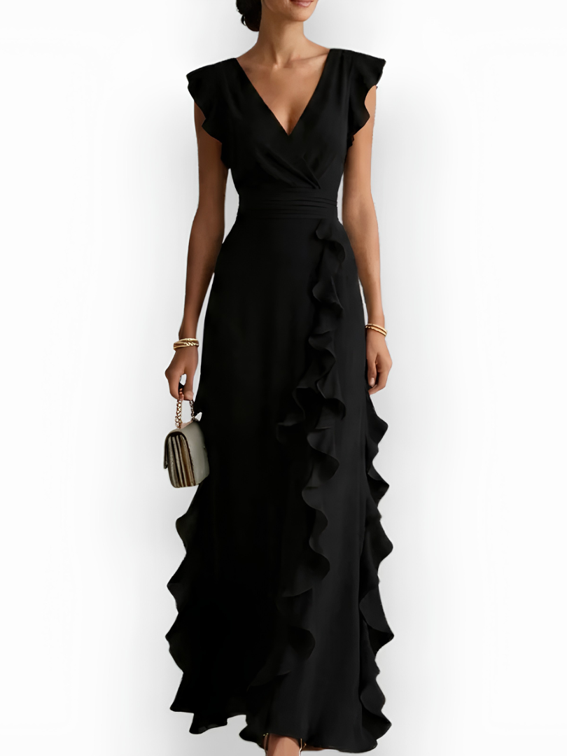 Emberly™ | Ruffled Formal Dress