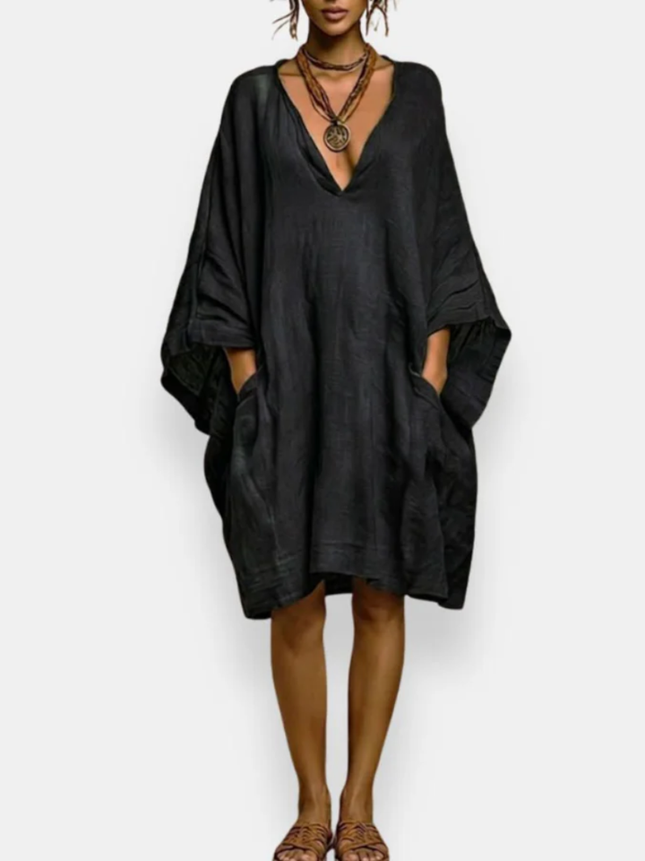 Dariane™ | Oversized Low-Cut Dress
