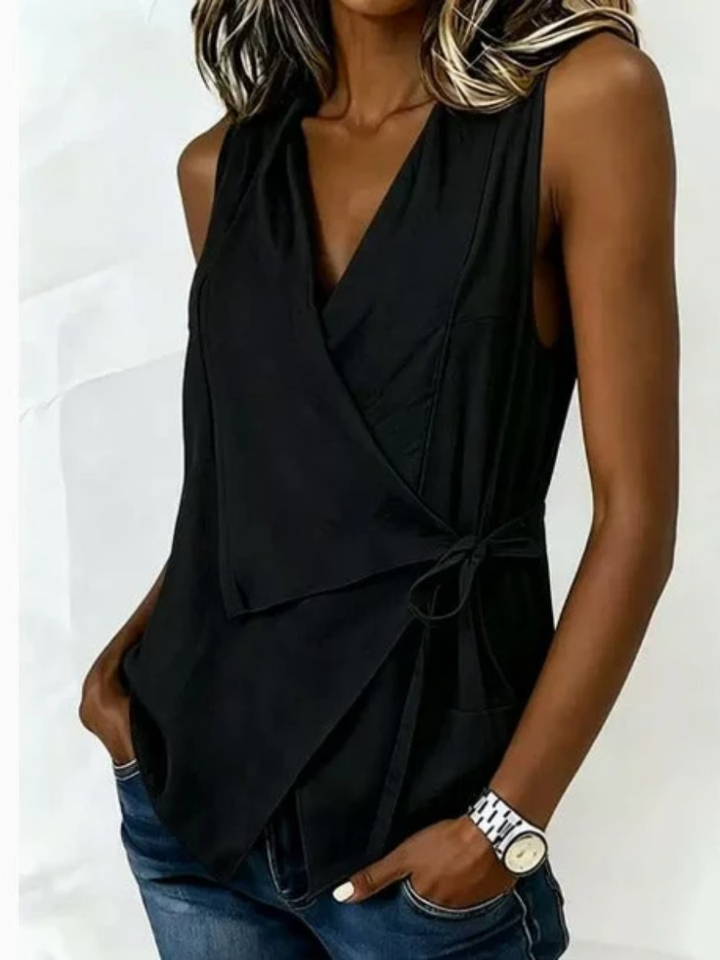 Loretta™ | Sleeveless Blouse